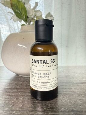 Le Labo Santal 33 Shower Gel | Travel Size 40ml (New)